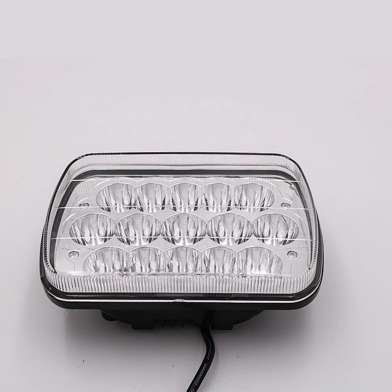 High Low Beam  truck headlight 7 inch 5x7 7x6 led headlight square offroad headlight led