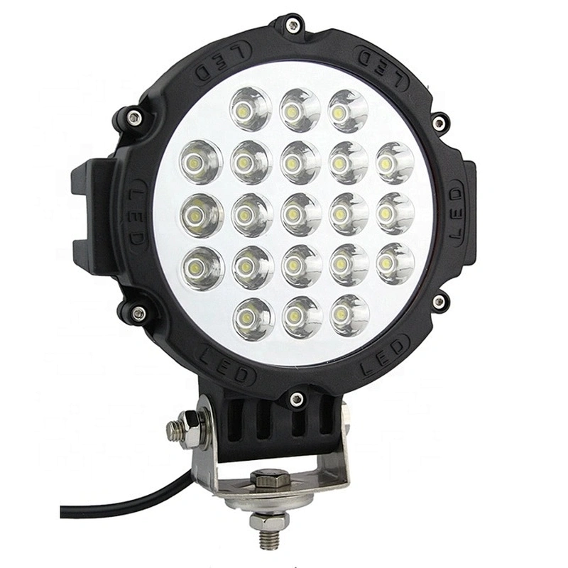 2021 4x4 ATV Truck Tractor faros led redondos para auto faros focos luz  carro  63w