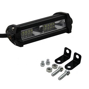 China wholesale car led light bar barra de luz para carro 24w led para camion barra led exploradoras  led light for car