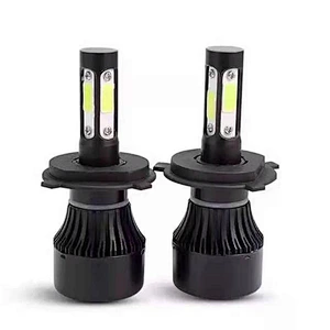 Car 6000K 8000LM automatic H4 H7 H11 9005 LED headlights 4 sides luces led para carro auto accessories