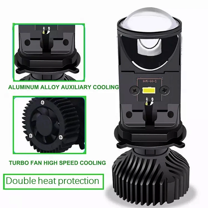 Super Bright Led Projector H4  Lens Y6d Led Headlight Bulbs 36w Hi Low Beam Car Light