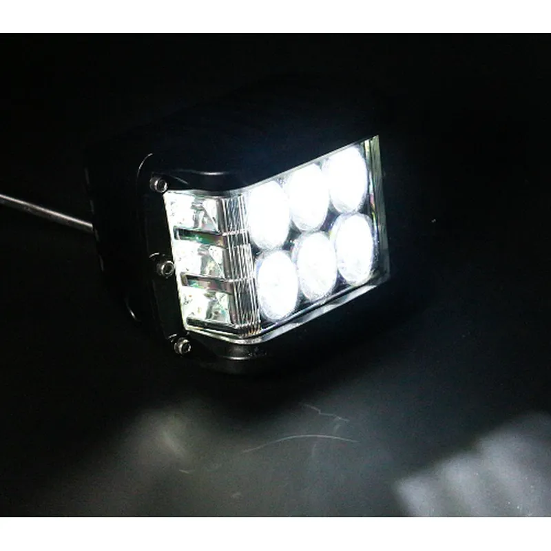 Neblinero LED lamp truck led light work 4x4 led bar light 36w spot light two yellow white colorful led