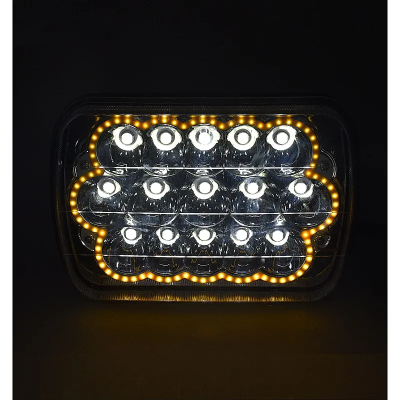7inches   Auto Parts Driving  Spotlight alta /baja  BeamLed Work Light for Offroad Truck 45w