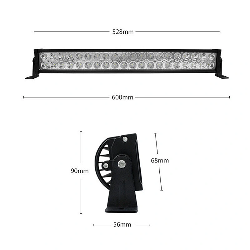 Hot Sale 9v-32v work light DC High performance Crees 22 inch 120w Offroad car led light bar for Jeep 4X4 Truck ATV UTV