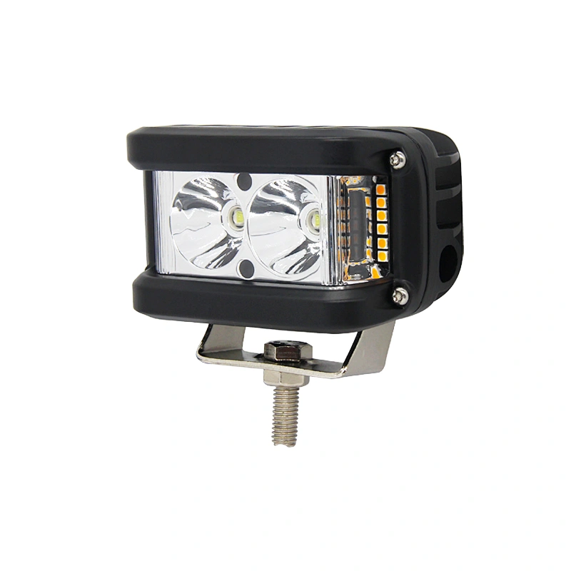 56w  Waterproof Led Work Light 12v Round  Flood Light Car Work Light For Trucks Tractors Excavators Offroad Marine