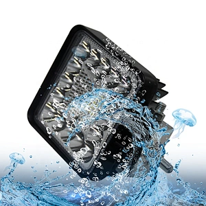 New cuadrado led working light car led accessories faros luz de carretera