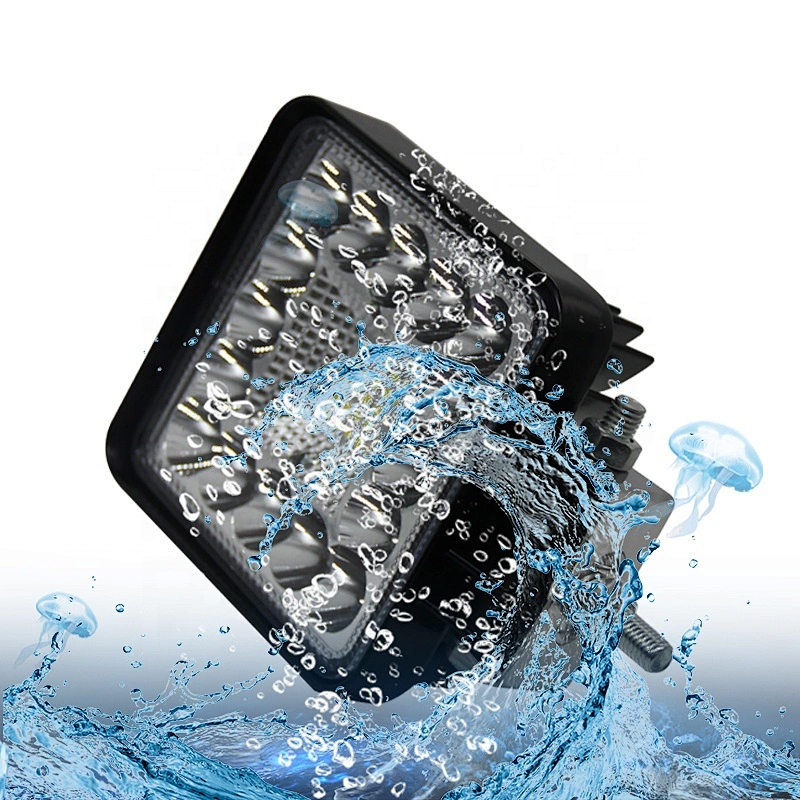 New cuadrado led working light car led accessories faros luz de carretera