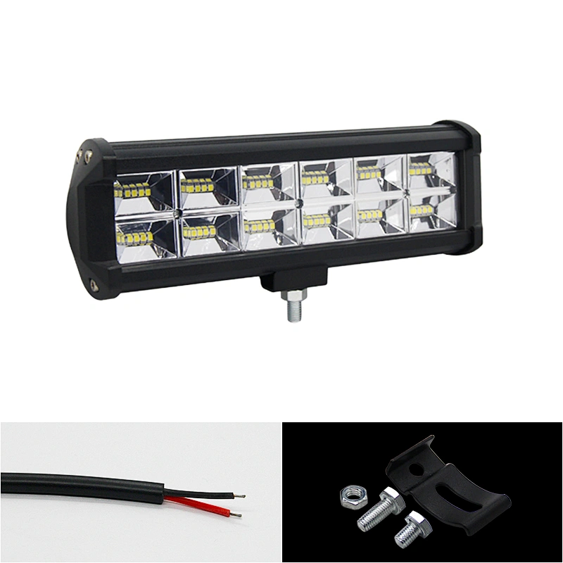 Four eyes  Daytime Running Light Spotlight 144W Led Work Light Bar For  Offroad   Truck Tractor