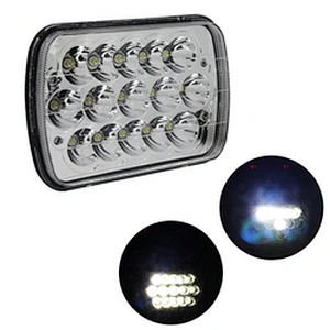 Automotive Lighting System  45w 5 Inch Work Lights For Trucks  Off-road Motorcycles Spotlight Driving Lights