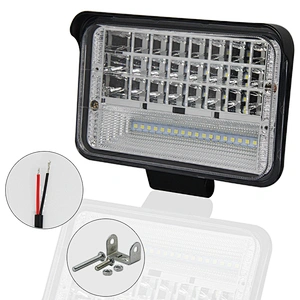 High power 126w led auto led work light car accessories lamparas de autos luz trasero para moto