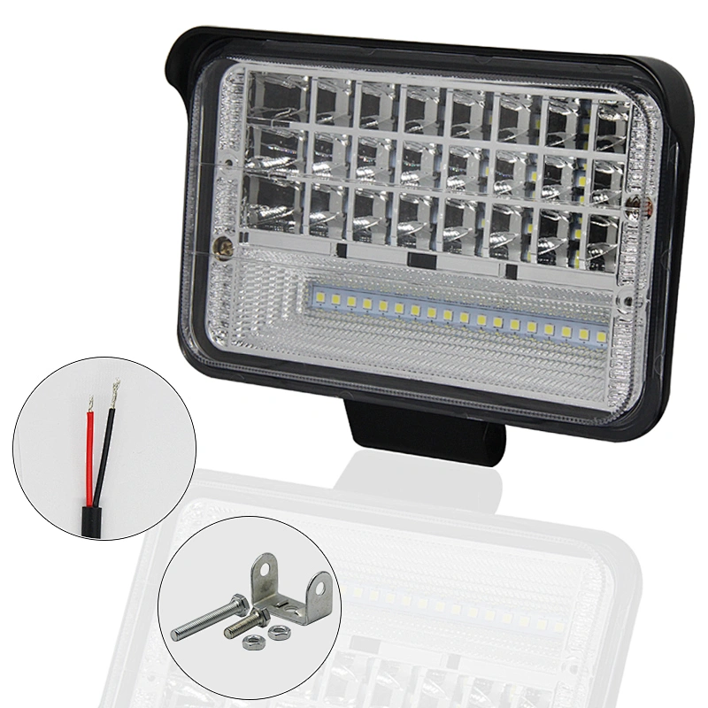 High power 126w led auto led work light car accessories lamparas de autos luz trasero para moto