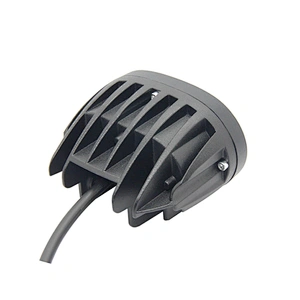 Factory Outlet Auto Lighting System Big Eye Oval LED Work Light With Lens Motorcycle Truck Auxiliary Headlight