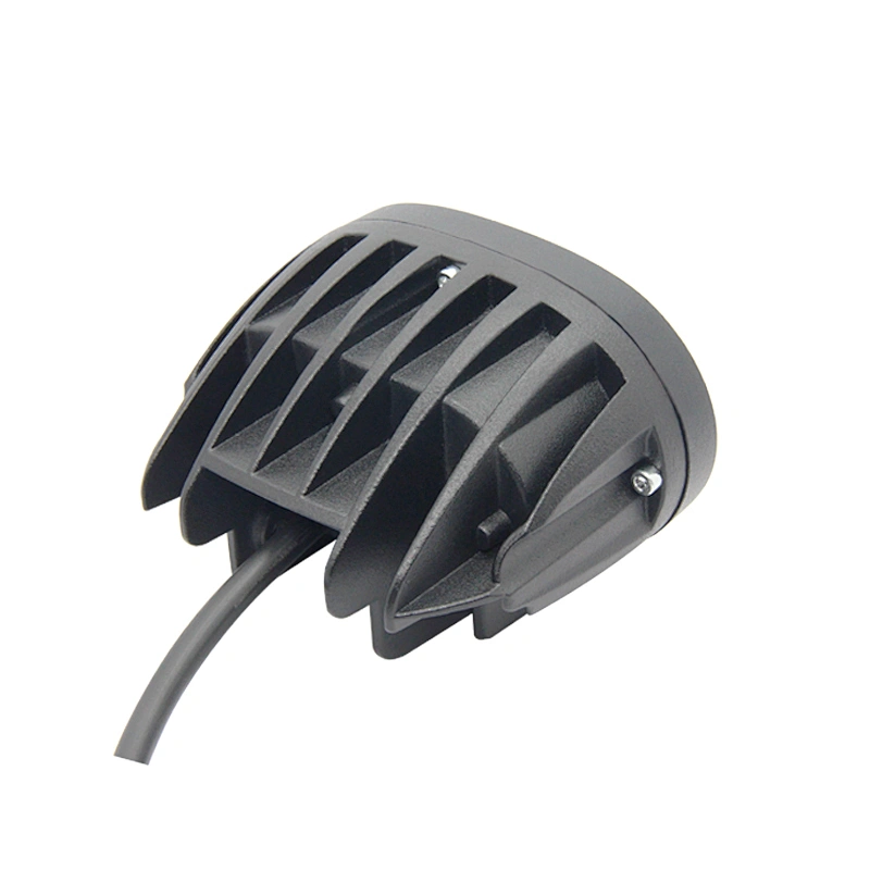 Factory Outlet Auto Lighting System Big Eye Oval LED Work Light With Lens Motorcycle Truck Auxiliary Headlight