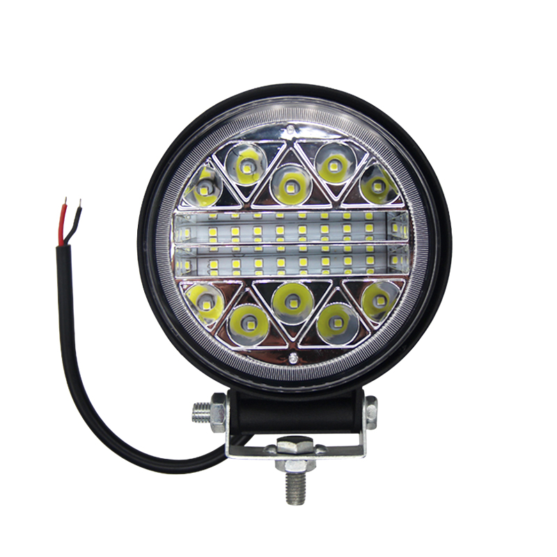 Work Light Lighting System The New Direct Sale White Amber  Round Led Work Light  For Off-road Truck Led Headlight