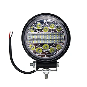 Work Light Lighting System The New Direct Sale White Amber  Round Led Work Light  For Off-road Truck Led Headlight
