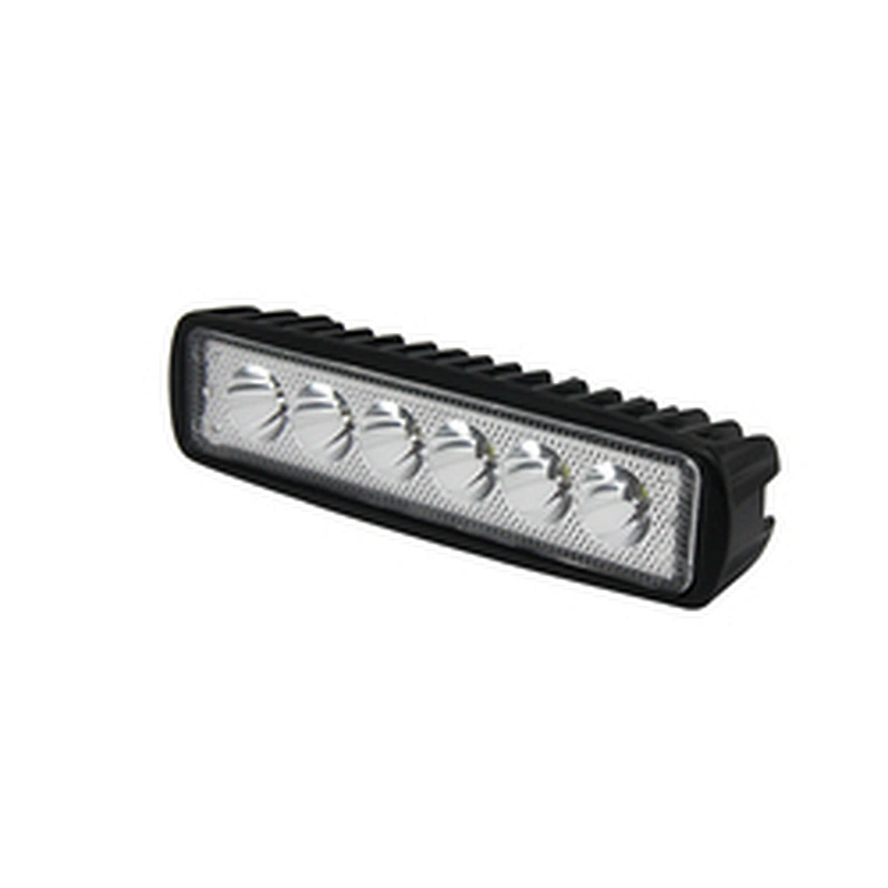 New Small Single Row 18w Led Strip Working Light Suv Modified Bar Light Roof Light 18w  Led Strip Lamp