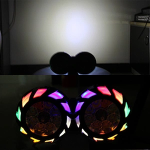 Hot Sale Electric Tricycle Spare Parts External Double 9 Led Light Good Motorcycle Headlight