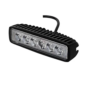 18W barras de luz led para camiones auto moto car lights bar