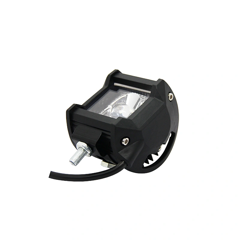Yellow 10w Led Work Light Strobe Car Light Bar Flashing Auto Fog Light For Truck Suv Atv 4wd