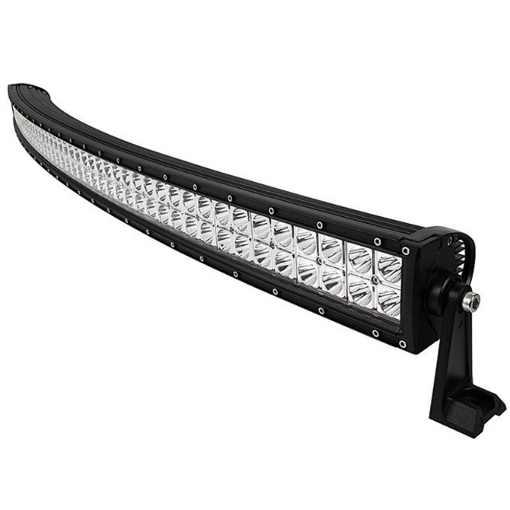 50 inch led bar 120W 180W 288W Led-lichtbalk Gebogen Spot Flood off road 12 V 24 V 96x3 W 4D Auto ATV 4x4 Offroad UTE Truck DRL