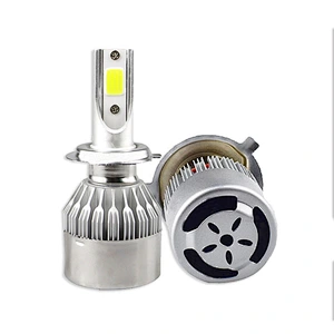 COB CHIP C6 38W 7800LM faros led bombillos led H7 H4 H1 H11 9012 9005/HB3 para autos