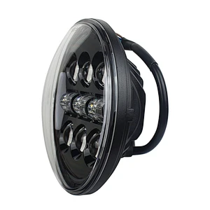 30w motorcycle front head light high low beam led for Harley motorcycle headlight