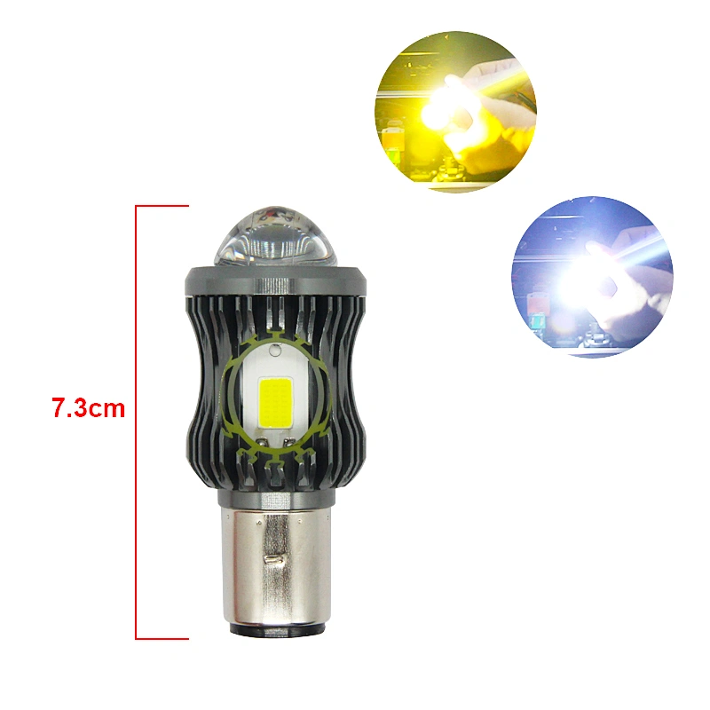 Factory price Led Replacement High Power Ip68 Mini Waterproof Car H4 Led Headlight Bulb H6 Motorcycle Auxiliary Fog Light
