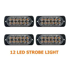 12/24 v 36W 12SMD steady and strobe flashing light for trucks side light led side marker lights for trucks