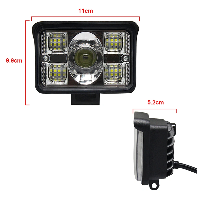 Hot sale LED spotlight fog lamp off-road light bar motorcycle ATV off-road work light bar 12V 24V