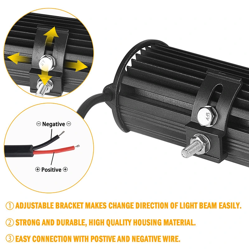 12Inch Triple Row Lights 240W Flood Spot Combo 24000LM Bar Driving Boat Led Off Road Trucks led light bars
