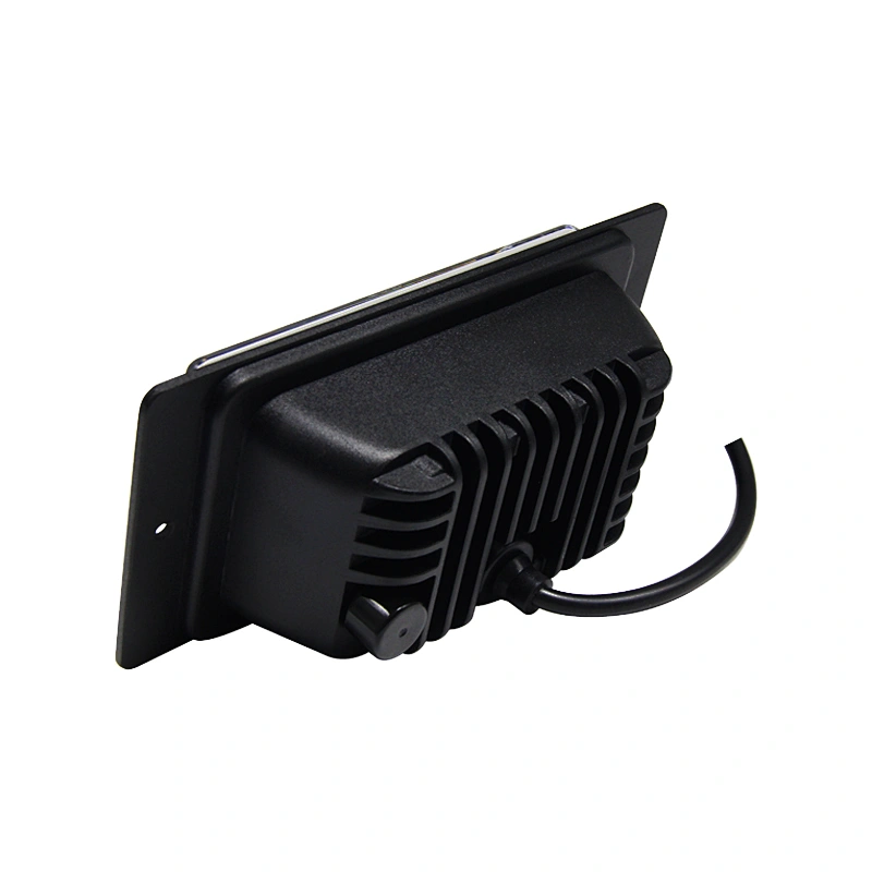 High quality 6500k-7000k white led fog light 4 inch 40w rectangle car fog light with angel eye waterproof