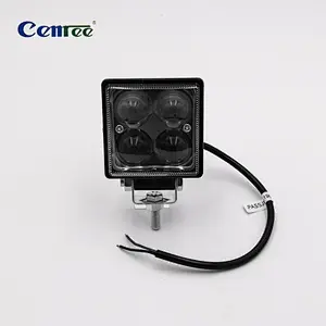 12W 9-30V IP67 LED Light Auto Lamp Fog Light Work Light Bar Off Road ATV Tractor Train Bus Boat Spotlight