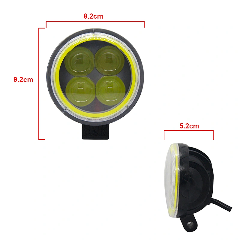 12v 24v 12W 3inch Led work light Working Lamp Spot Flood Beam Waterproof headlight For SUV ATV Trucks Pickup