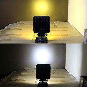 45w Working led light square yellow white lighting fila high power led luz luces para carro