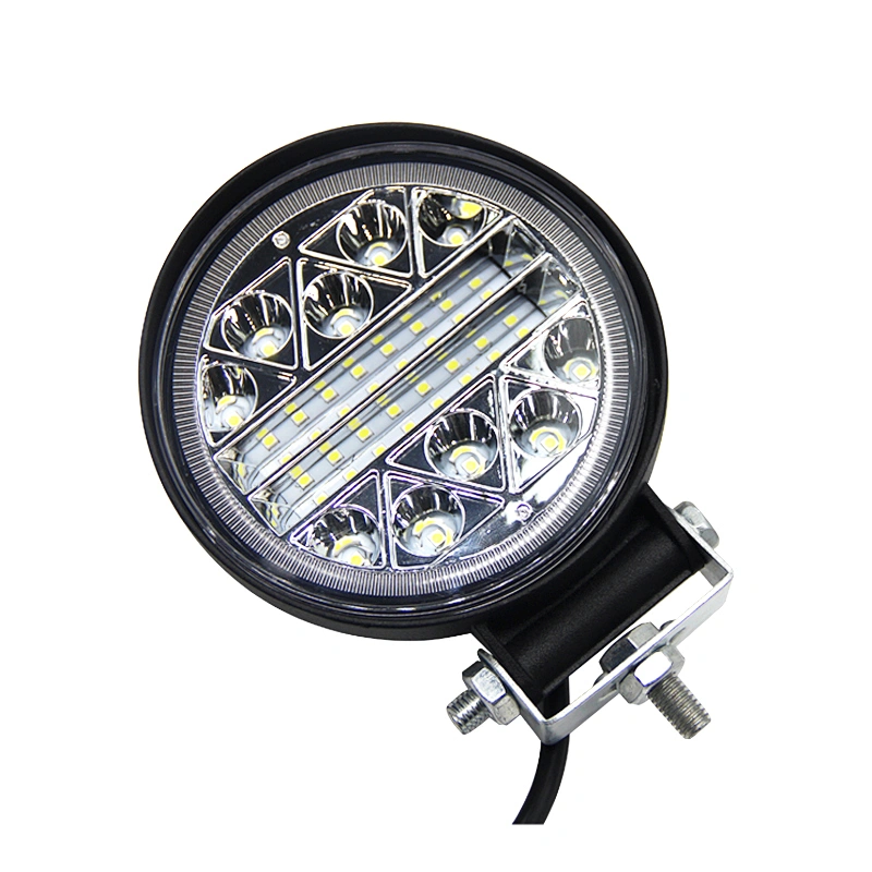 Work Light Lighting System The New Direct Sale White Amber  Round Led Work Light  For Off-road Truck Led Headlight