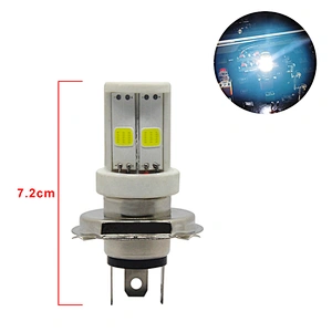 Cob H4 Motorcycle Headlight Bulb Led fog light Motorbike High Low Beam H6 Led Scooter Accessories Motor Light Headlamp White