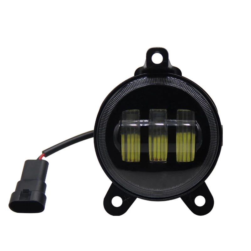 Wholesale 30W 3.5 Inch 6000K Waterproof Round White Led Fog Light lamp Work Light Bar for Lada Wrangler