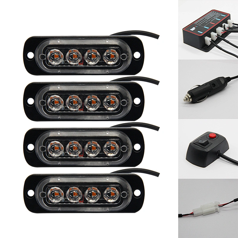 Auto Driving Light Truck Car Ship 3 Inch Spot Flood 48w 4x4 4wd Utv Suv Atv Offroad Led Work Light