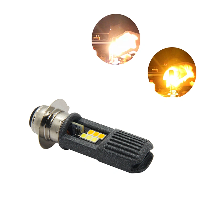 Factory Price 12V-30V 6000K Moto Bulbs For MotorBike Scooter ATV COB HeadLamp LED Motorcycle Headlight H6 LED BA20D LED H4