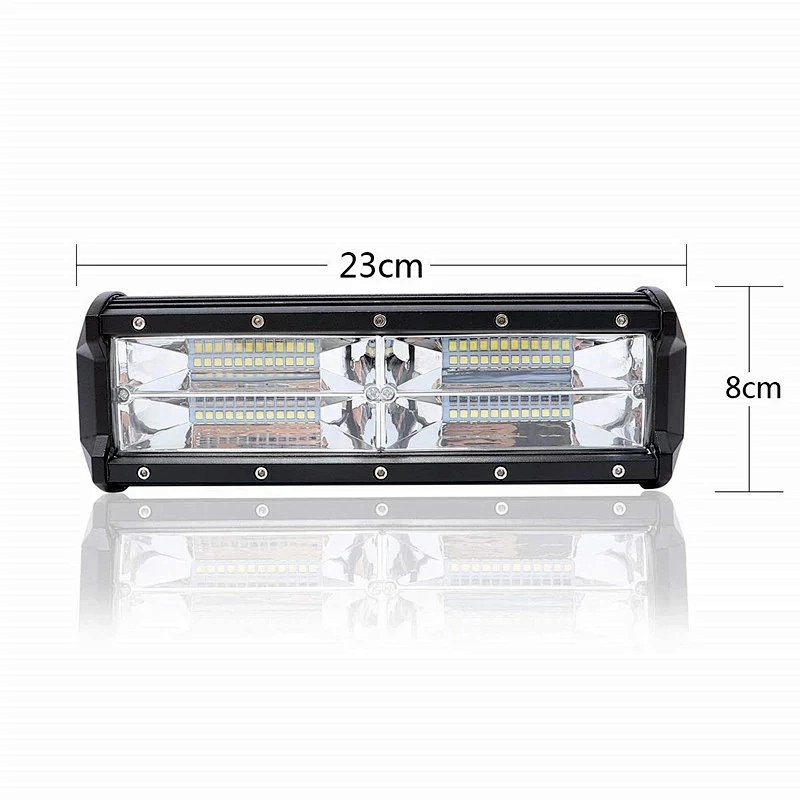 F144W Spot Light 6000K White Work Lights LED Light Bar For ATV 4X4 Offroad Truck Boat Pickup Motorcycle Driving Lamp