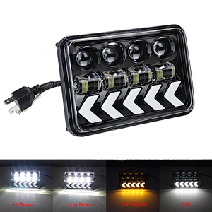 Wrangler headlight 5 inch square light off-road vehicle truck motorcycle headlight headlight
