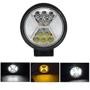 6000k-6500k  Truck ATV Work Lights  4inches 42w faro led redondo Led Work Lamp