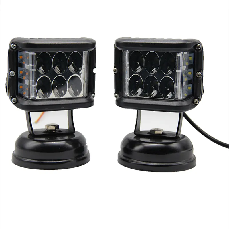 Mini led light off road luz led para carro faros neblineros 18W led work light luz lupa