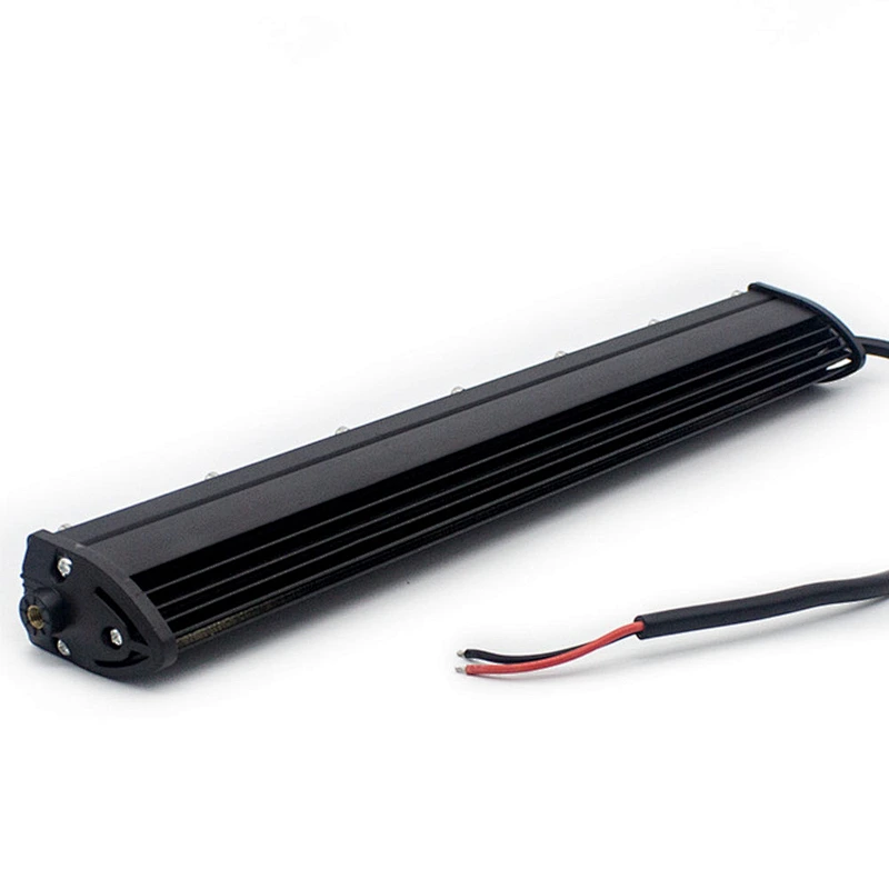 2021 NEW products 36w led spot work light bar with lens for Truck Motorcycle SUV ATV Car Boat V car light