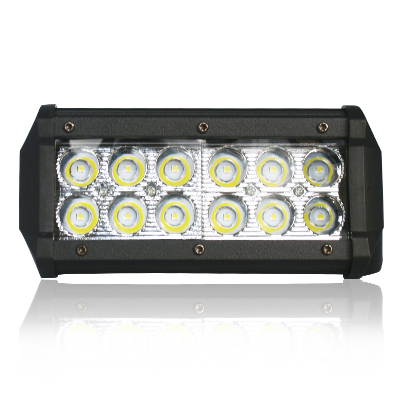 Alta Potencia Auto Moto Camion 36W Barra Led Doble Fila bar lights