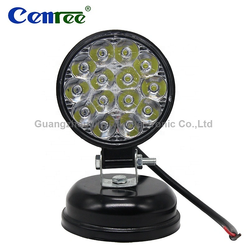 Luces LED para autos barra de luz led bar light truck fog lights mini 42w round led lamps working light