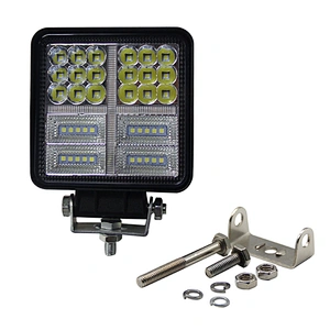 Factory Outlet LED Vehiculo Neblineros Led Para 4x4 Led Bicolor Blanco Amarillo Neblinero Luz Auto Led Work Lights