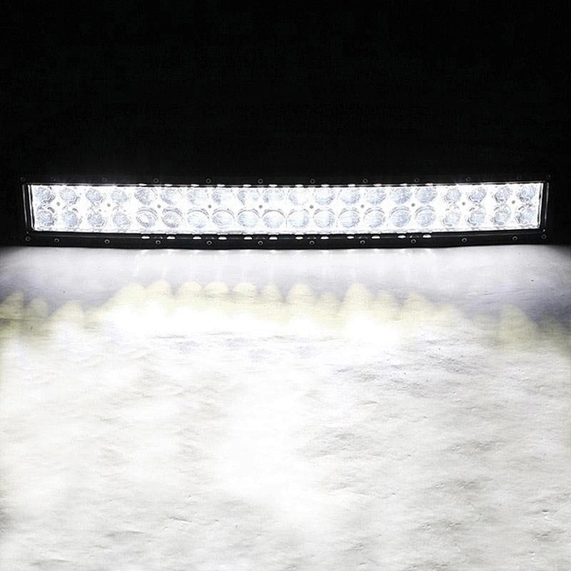 Car LED vehiculo neblineros led para 4x4 accesorios para autos luz 120w led light bar luces curvas