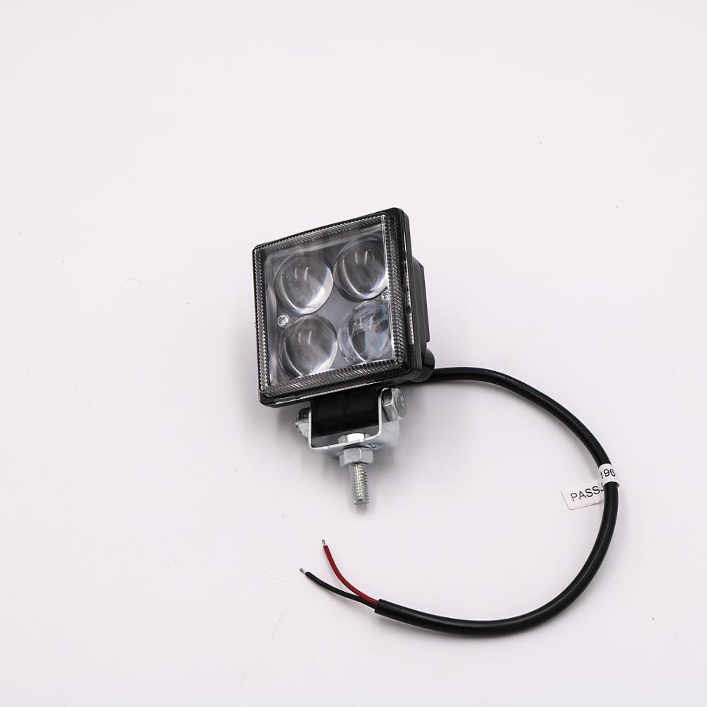 12W 9-30V IP67 LED Light Auto Lamp Fog Light Work Light Bar Off Road ATV Tractor Train Bus Boat Spotlight