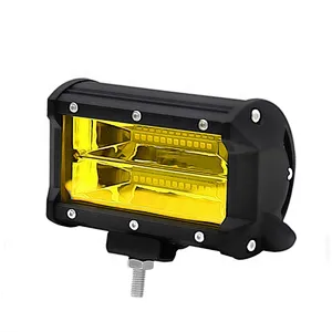 2021 new 72w 6000k accesorios led para autos barras led neblineros ambar